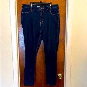 Old Navy Women's High-Rise Skinny Jeans - Dark Blue